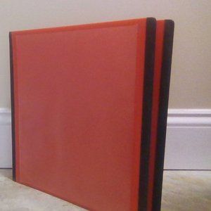 Red 3-Ring Binder